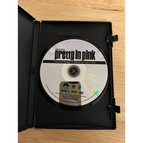 Pretty In Pink 1986 DVD Everythings Duckie Edition Molly Ringwald Pre-Owned - Picture 3 of 4